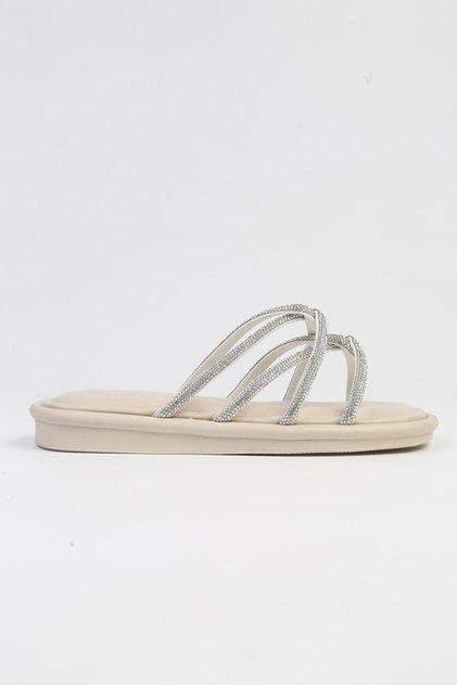 ®| PC-5104-3891 Cream-Women's Slippers