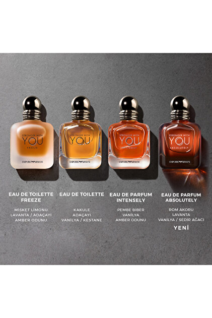 Emporio Armani Stronger With You Absolutely EDP 100 ml Erkek