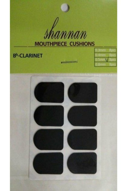 8 Adet 1 Paket 0.5 Mm Jel Klarnet Bek Dişlik Seti-tüm Beklere Uyumludur