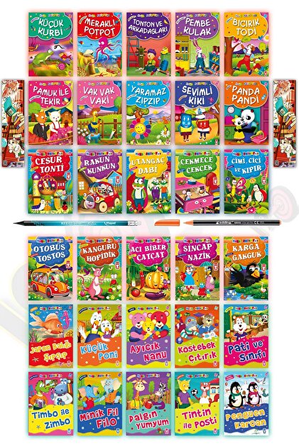 Mini Fairy Tales Set 30 Books (5-6 Years Old-1St Grade)