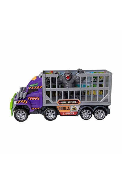 Teamsterz Monster Moverz Gorilla Rescue Sesli ve Işıklı Oyun Seti