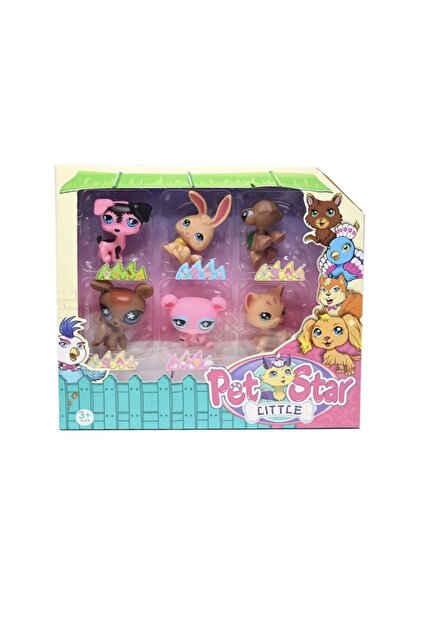 HIMMIY Littlest Pets Shop Minişler 12 Li Miniş Ailesi Yeni Nadir