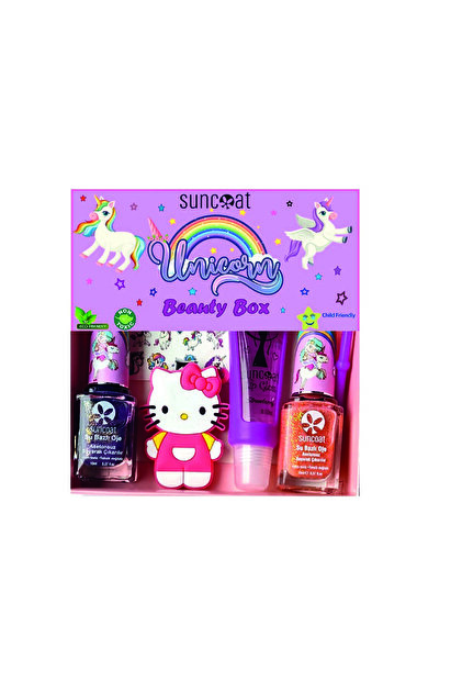 Suncoat Unicorn Beauty Box - Glitter Cute Cat - Su Bazlı - Çocuk Kişisel Bakım - 2