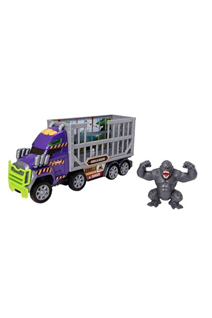 Teamsterz Monster Moverz Gorilla Rescue Sesli ve Işıklı Oyun Seti