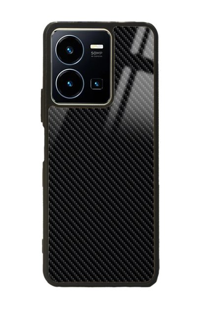 Vivo Y22S Carbon Design Glossy Phone Case