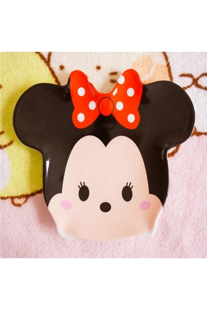 Minnie Mouse Mini Melamin Çok Amaçlı Tabak 12x15cm