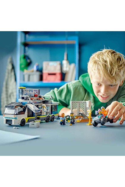 LEGO City Polis Mobil Suç Laboratuvarı Kamyonu 60418 - 7 Yaş ve