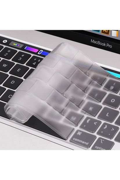 CODEGEN Apple 13" Macbook Air A1932 A2179 A2337 M1 Eu Türkçe Silikon Klavye Koruyucu - 3