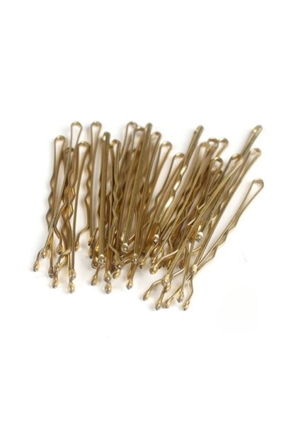 100 Pieces of Quality Gold Wire Buckle with Ball End