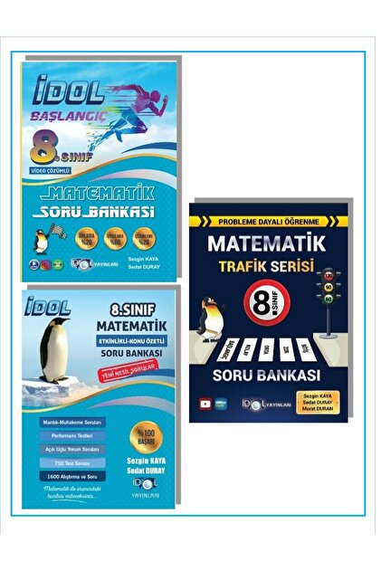 İdol Yayınları 8. Sınıf Matematik Etkinlikli Konu Özetli