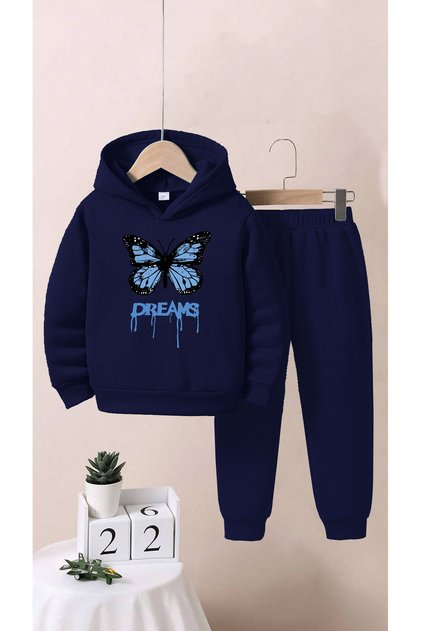 Kids Girls/Boys Dreams Top and Bottom Tracksuit Set