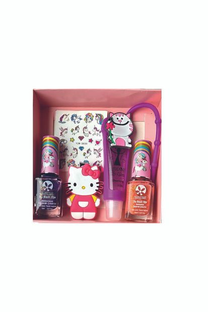 Suncoat Unicorn Beauty Box - Glitter Cute Cat - Su Bazlı - Çocuk Kişisel Bakım - 1