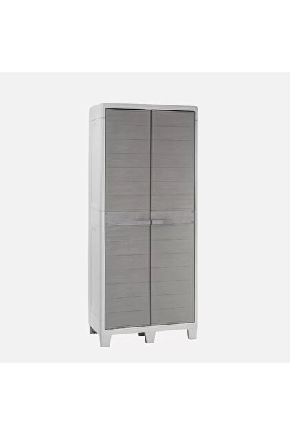 Sadece Nette Plastik XL Tall Dolap 78x46x182cm, Bahçe Dolabı