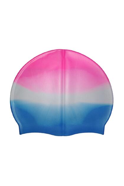 100% Silicone C-k 794 Rainbow Children's Cap Adult Sea Pool Cap