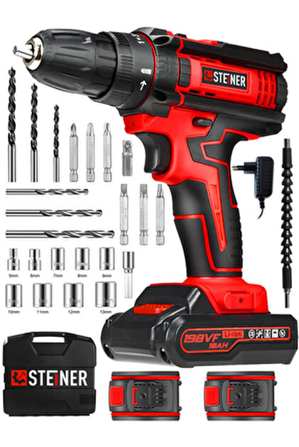 STEİNER Alman 198 Vf 10 Ah Darbeli Metal Dişli Şanzıman Çift Akülü