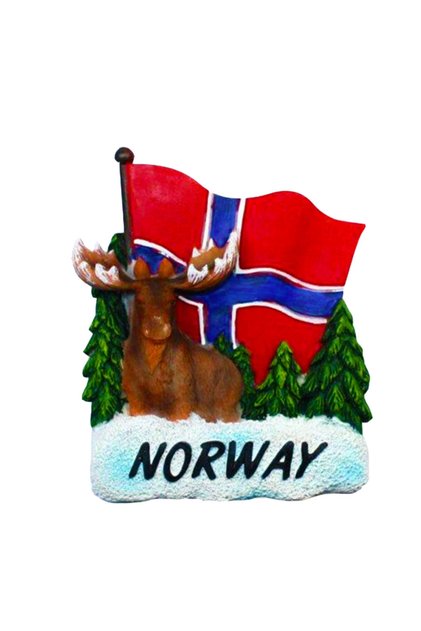 Buzdolabı Magneti Nordik Ülkeleri Norveç
