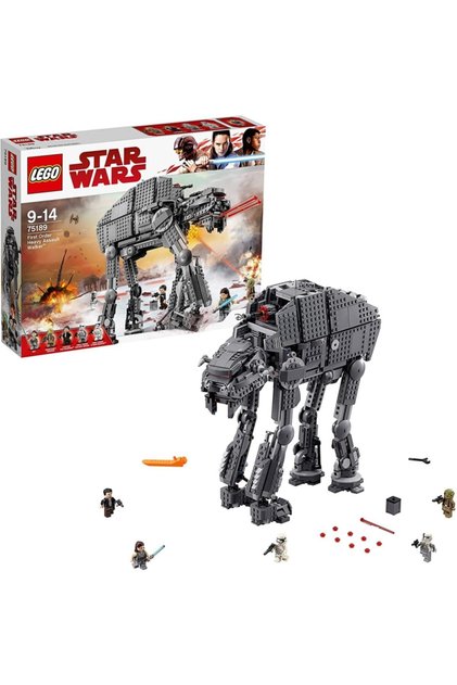 Star Wars 75189 First Order Heavy Assault Walker 1376 Parça Minifigürlü Seti 1376 Parça