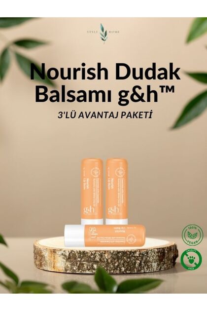 Amway Nourish Dudak Balsamı g&h™ 3 ADET - Fiyatı, Yorumları