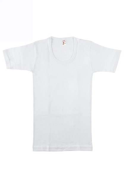 Children's Crew Neck Ribbed Undershirt 5 Pieces