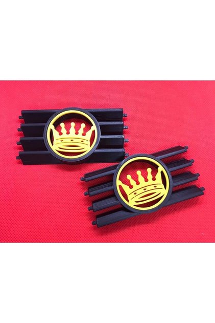 1996-2001 Honda Civic King Crowned Heater Grill