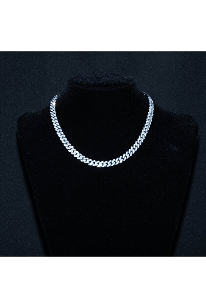 Çeko Chain 8MM Micro Cuban Chain Silver - Fiyatı, Yorumları