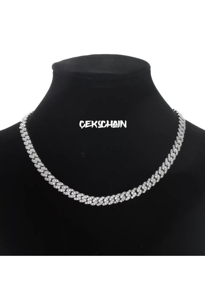 Çeko Chain 8MM Micro Cuban Chain Silver - Fiyatı, Yorumları