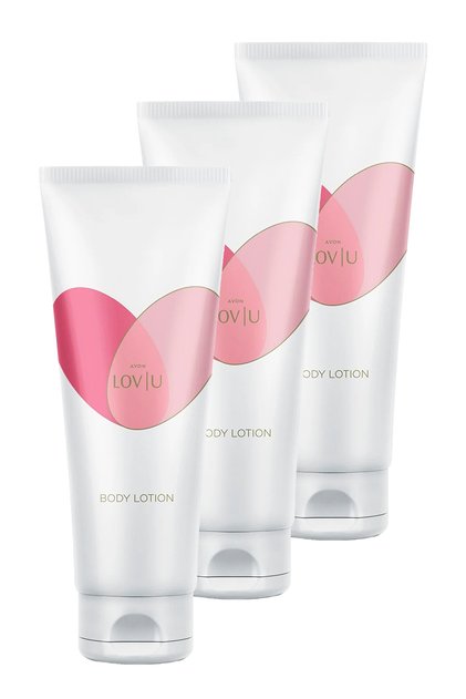 Lov U Loțiune de corp pentru femei 125 ml. Set triplu