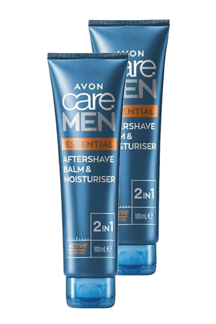 Care Men Essential 2 si 1 Arada Tıraş Sonrası Balmı ve Nemlendiricisi 100 Ml. İkili Set