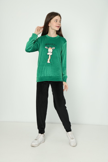 Velvet Waiter Pajama Set