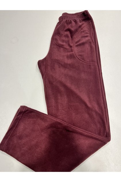 Fleece Pajama Bottoms Winter Elastic Waist Single Bottom 1stClassroom