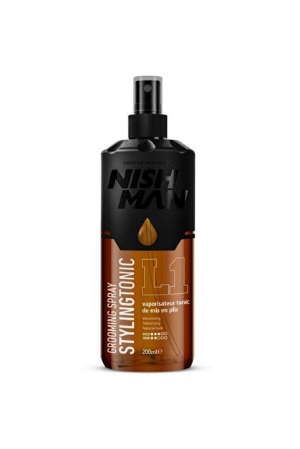 NISHMAN L1 Grooming Sprey Saç Şekillendirici Tonik 200 ml - Fiyatı