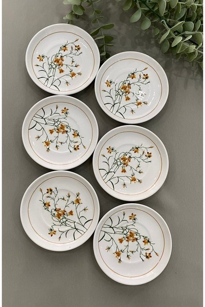 Çiğdem Model 6-Piece Tea Plate