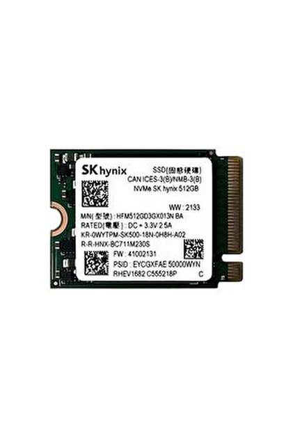 SKHYNİX SK Hynix BC711 256GB 22x30 M.2 NVMe SSD - Fiyatı, Yorumları