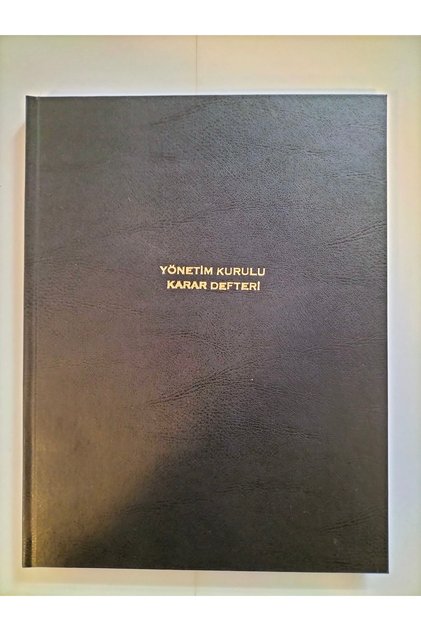 Yönetim Kurulu Karar Defteri 200 Sayfa Bez Ciltli