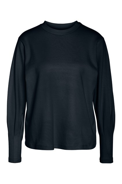 NMOLLI L/S O-NECK DETAIL SWEAT JRS FDW