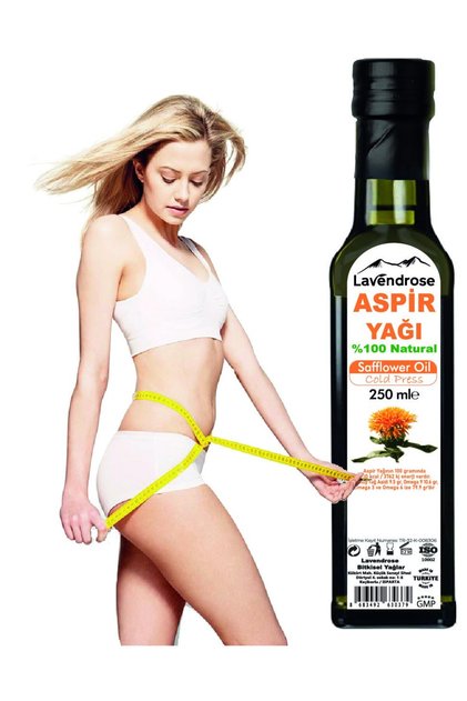 Aspir yağı %100 saf ve doğal Soğuk sıkım 250ml