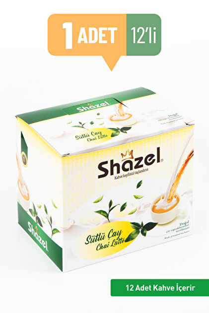 Shazel Chaı Tea Latte Sade 19g X 12 Adet - Fiyatı, Yorumları
