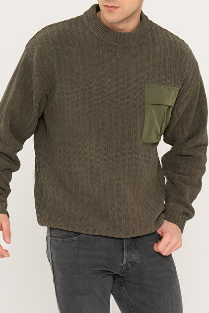 Jack & Jones Cep Detaylı Bisiklet Yaka Kazak - Metro - Fiyatı