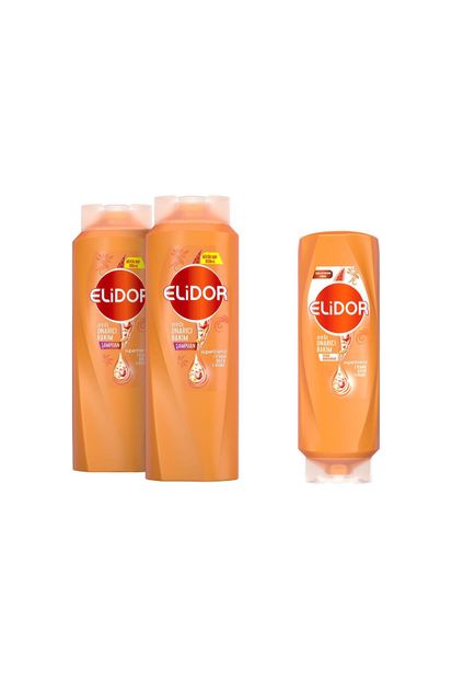 Elidor Anında Onarıcı Bakım Şampuan 650 ml X2 + Anında Onarıcı Bakım Saç Kremi 500 ml - 2