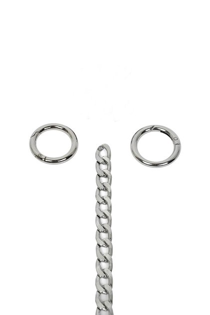 Accesorii pentru geantă Set lanț pentru geantă cu inel elastic - Lanț 110 cm - Diametru inel 2,5 cm