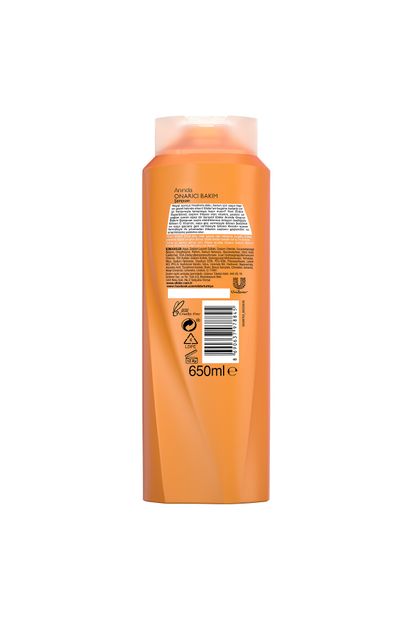 Elidor Superblend Saç Bakım Şampuanı Anında Onarıcı Bakım C Vitamini Keratin Seramid 650 ml X3 - 7