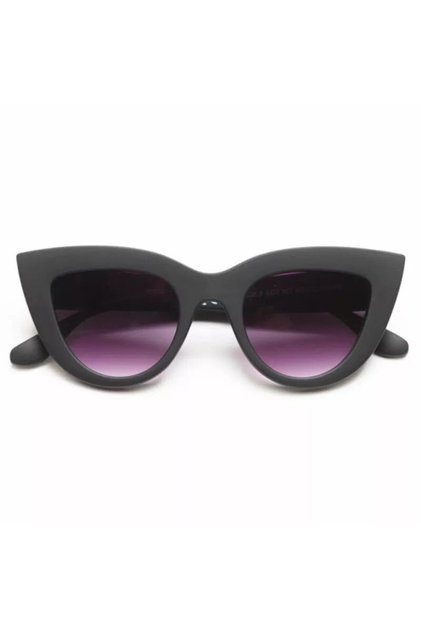 Claudia Big Cat Sunglasses Black