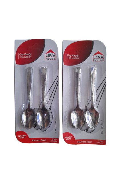 12 Stainless Steel Teaspoons