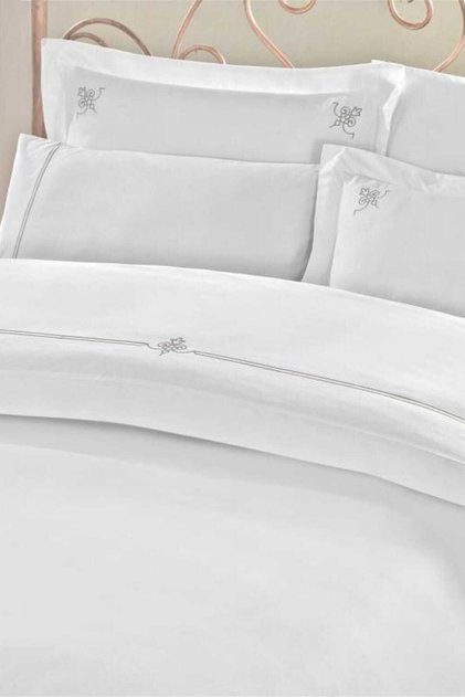 Double Classic Satin Duvet Cover Set - Güher