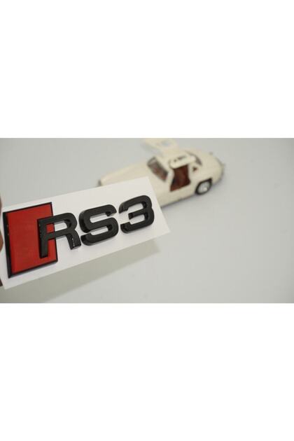 Dk Tuning Audi Rs3 Luggage Chrome Abs 3m 3d Text Logo Emblem