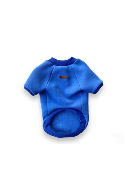 Mavi Polarlı Köpek Sweatshirt