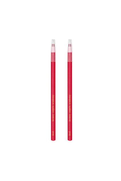 Permanent Makeup Lip Marker Pen with String (red - 2 Pieces)