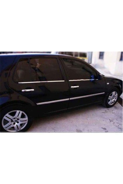 Volkswagen golf 4 krom cam çıtası 4 parça 1998-2004