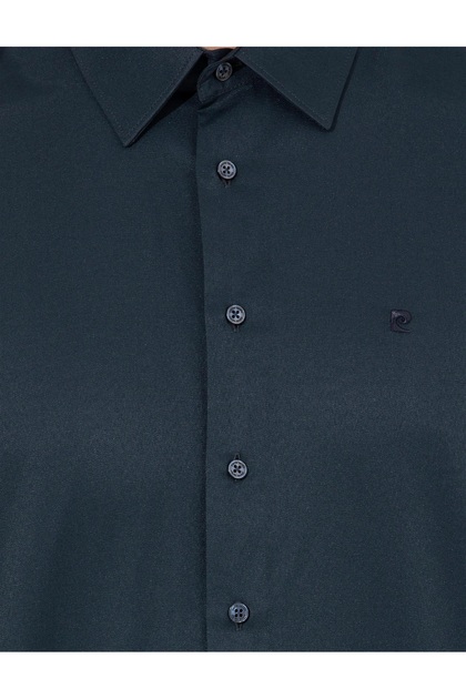 Pierre Cardin MEDELLIN Uzun Kollu Slim Fit Basic Cepsiz Klasik
