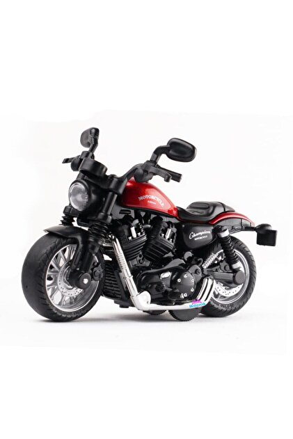 hediyecik Die-cast Çek Bırak Metal Klasik Motosiklet 12 Cm